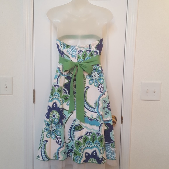Strapless Summer Dress - Picture 2 of 3